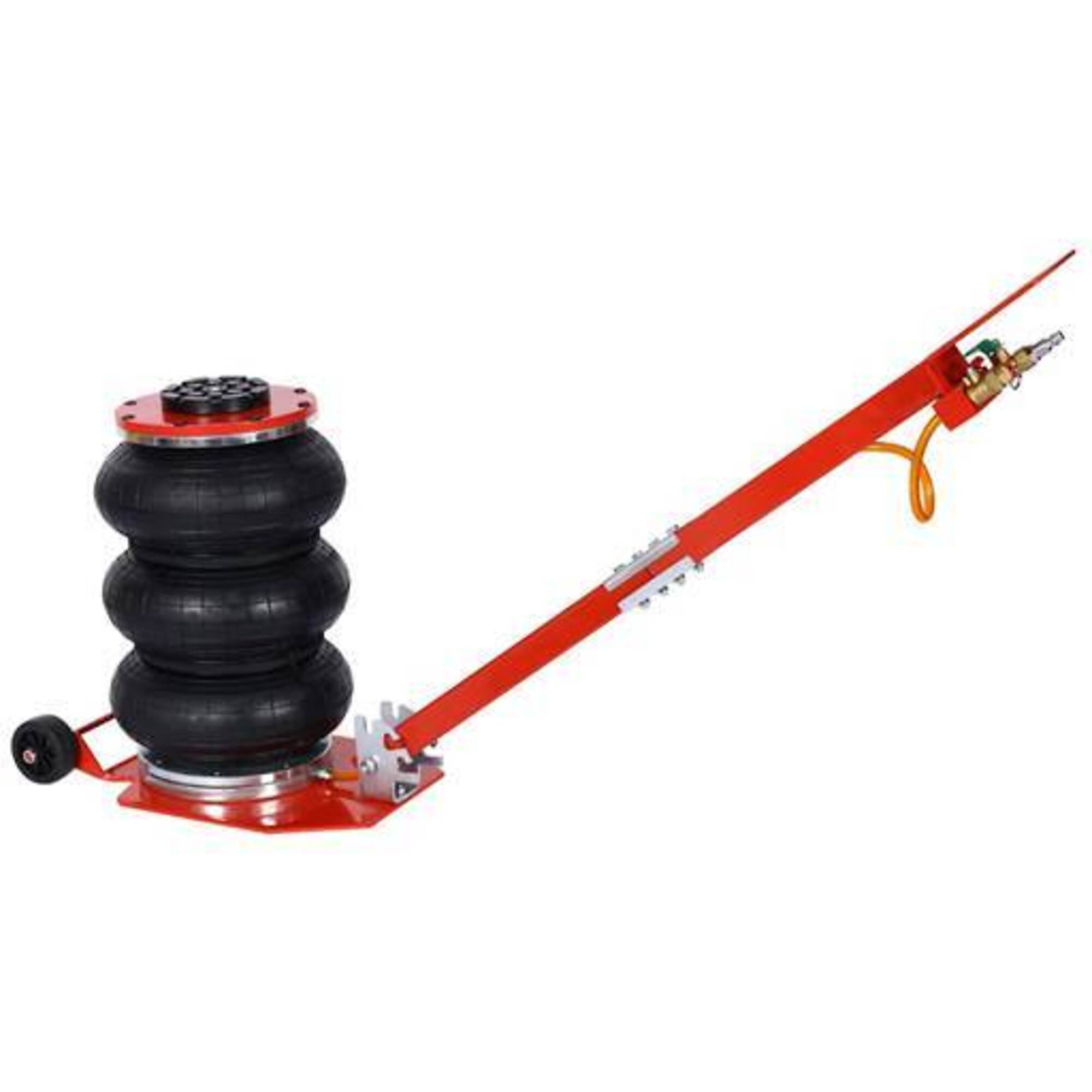 TMB Triple Bag Air Jack — 3 Ton, 6600-Lb. Capacity, Red, Model# BAC-W46558458